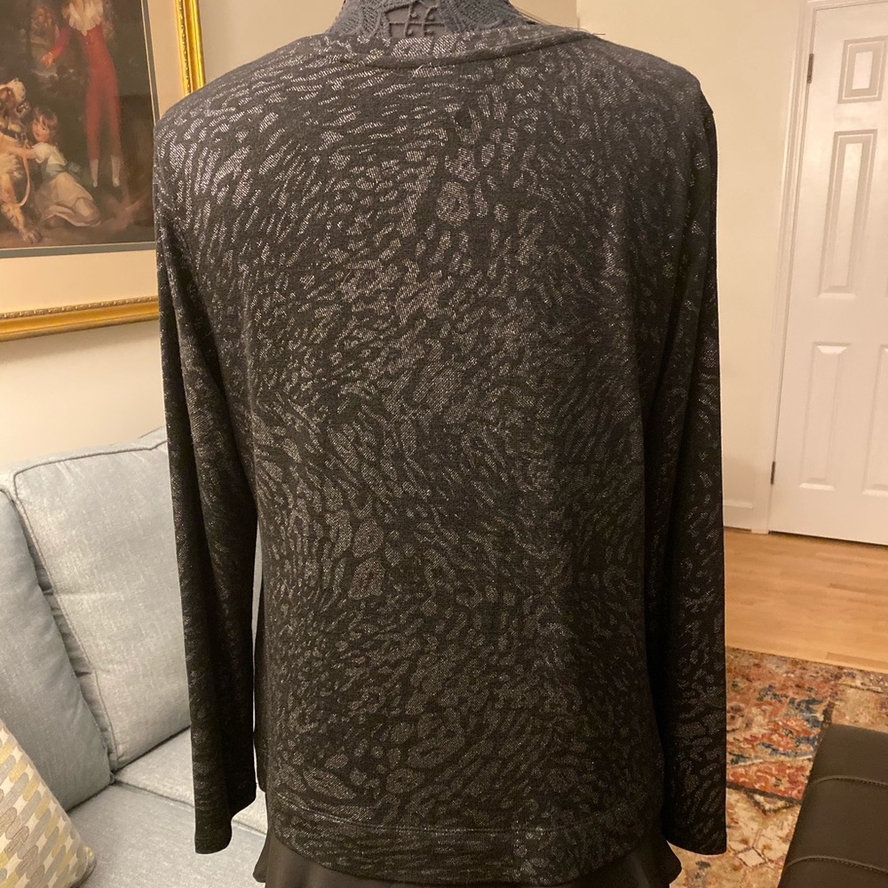 Style & Co. - NWOT, Size M, Dressy Black Tunic - Picture 3 of 6